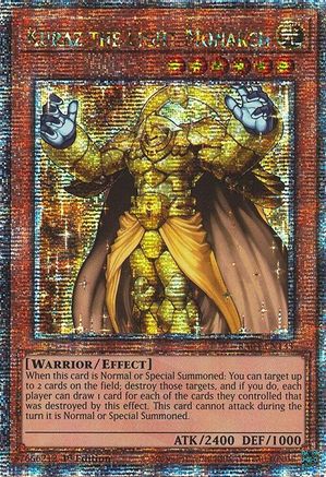 Kuraz the Light Monarch (Quarter Century Secret Rare) (RA04-EN133) - Quarter Century Stampede 1st Edition Quarter Century Stampede Yugioh Single  Squirtle Squad Card Shop.