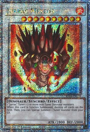 Jurrac Meteor (Quarter Century Secret Rare) (RA04-EN139) - Quarter Century Stampede 1st Edition Quarter Century Stampede Yugioh Single  Squirtle Squad Card Shop.
