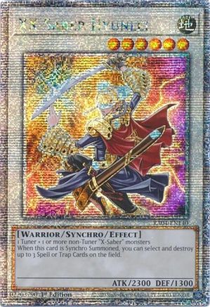 XX-Saber Hyunlei (Quarter Century Secret Rare) (RA04-EN140) - Quarter Century Stampede 1st Edition Quarter Century Stampede Yugioh Single  Squirtle Squad Card Shop.