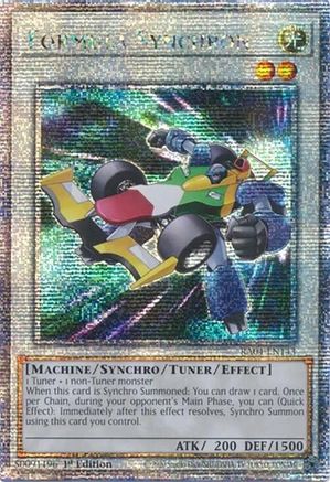 Formula Synchron (Quarter Century Secret Rare) (RA04-EN143) - Quarter Century Stampede 1st Edition Quarter Century Stampede Yugioh Single  Squirtle Squad Card Shop.