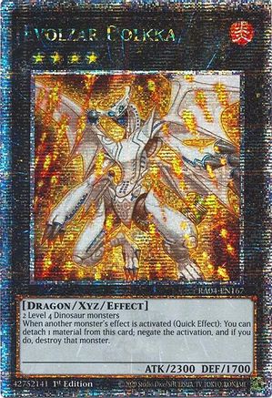 Evolzar Dolkka (Quarter Century Secret Rare) (RA04-EN167) - Quarter Century Stampede 1st Edition Quarter Century Stampede Yugioh Single  Squirtle Squad Card Shop.