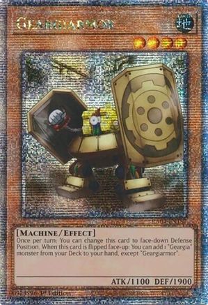 Geargiarmor (Quarter Century Secret Rare) (RA04-EN187) - Quarter Century Stampede 1st Edition Quarter Century Stampede Yugioh Single  Squirtle Squad Card Shop.