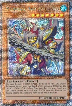 Mermail Abyssmegalo (Quarter Century Secret Rare) (RA04-EN191) - Quarter Century Stampede 1st Edition Quarter Century Stampede Yugioh Single  Squirtle Squad Card Shop.