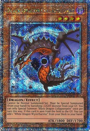 Black Dragon Collapserpent (Quarter Century Secret Rare) (RA04-EN204) - Quarter Century Stampede 1st Edition Quarter Century Stampede Yugioh Single  Squirtle Squad Card Shop.