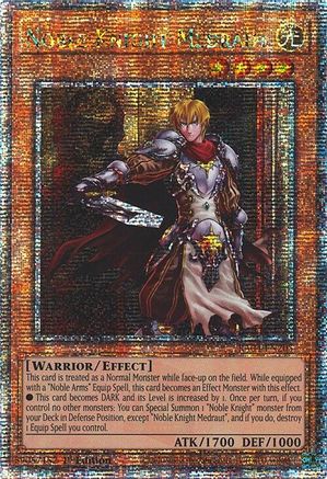 Noble Knight Medraut (Quarter Century Secret Rare) (RA04-EN205) - Quarter Century Stampede 1st Edition Quarter Century Stampede Yugioh Single  Squirtle Squad Card Shop.