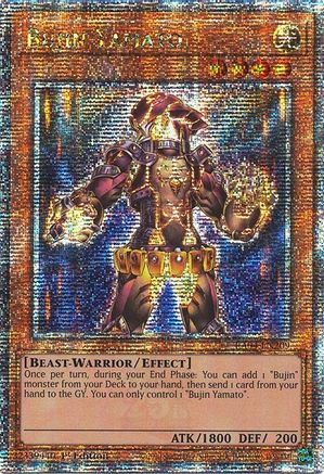 Bujin Yamato (Quarter Century Secret Rare) (RA04-EN209) - Quarter Century Stampede 1st Edition Quarter Century Stampede Yugioh Single  Squirtle Squad Card Shop.