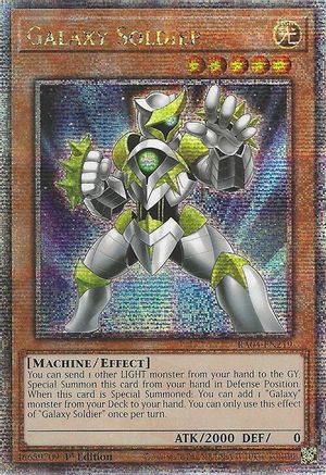 Galaxy Soldier (Quarter Century Secret Rare) (RA04-EN219) - Quarter Century Stampede 1st Edition Quarter Century Stampede Yugioh Single  Squirtle Squad Card Shop.