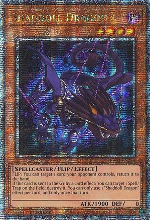 Shaddoll Dragon (Quarter Century Secret Rare) (RA04-EN228) - Quarter Century Stampede 1st Edition Quarter Century Stampede Yugioh Single  Squirtle Squad Card Shop.