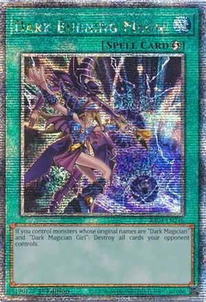 Dark Burning Magic (Quarter Century Secret Rare) (RA04-EN246) - Quarter Century Stampede 1st Edition Quarter Century Stampede Yugioh Single  Squirtle Squad Card Shop.