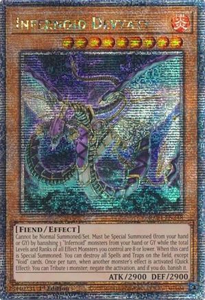 Infernoid Devyaty (Quarter Century Secret Rare) (RA04-EN248) - Quarter Century Stampede 1st Edition Quarter Century Stampede Yugioh Single  Squirtle Squad Card Shop.