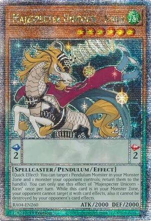 Majespecter Unicorn - Kirin (Quarter Century Secret Rare) (RA04-EN260) - Quarter Century Stampede 1st Edition Quarter Century Stampede Yugioh Single  Squirtle Squad Card Shop.