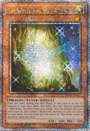 The White Stone of Ancients (Quarter Century Secret Rare) (RA04-EN267) - Quarter Century Stampede 1st Edition Quarter Century Stampede Yugioh Single  Squirtle Squad Card Shop.