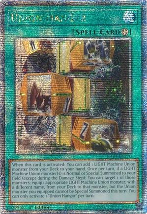 Union Hangar (Quarter Century Secret Rare) (RA04-EN270) - Quarter Century Stampede 1st Edition Quarter Century Stampede Yugioh Single  Squirtle Squad Card Shop.