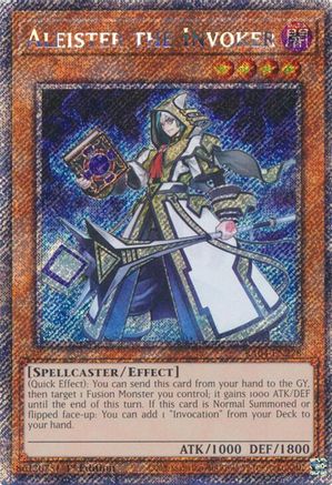 Aleister the Invoker (Platinum Secret Rare) (RA04-EN278) - Quarter Century Stampede 1st Edition Quarter Century Stampede Yugioh Single  Squirtle Squad Card Shop.
