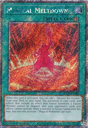 Magical Meltdown (Platinum Secret Rare) (RA04-EN280) - Quarter Century Stampede 1st Edition Quarter Century Stampede Yugioh Single  Squirtle Squad Card Shop.
