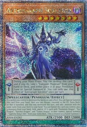 Astrograph Sorcerer (Quarter Century Secret Rare) (RA04-EN282) - Quarter Century Stampede 1st Edition Quarter Century Stampede Yugioh Single  Squirtle Squad Card Shop.