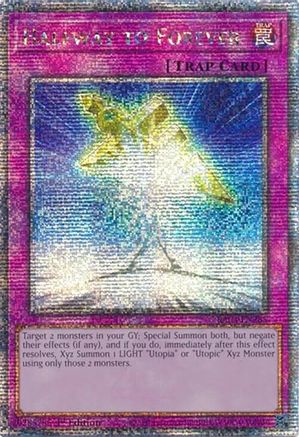 Halfway to Forever (Quarter Century Secret Rare) (RA04-EN285) - Quarter Century Stampede 1st Edition Quarter Century Stampede Yugioh Single  Squirtle Squad Card Shop.