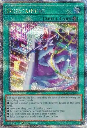 Dueltaining (Quarter Century Secret Rare) (RA04-EN286) - Quarter Century Stampede 1st Edition Quarter Century Stampede Yugioh Single  Squirtle Squad Card Shop.