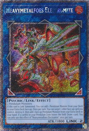 Heavymetalfoes Electrumite (Platinum Secret Rare) (RA04-EN292) - Quarter Century Stampede 1st Edition Quarter Century Stampede Yugioh Single  Squirtle Squad Card Shop.
