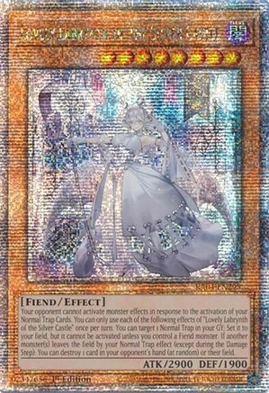 Lovely Labrynth of the Silver Castle (Quarter Century Secret Rare) (RA04-EN295) - Quarter Century Stampede 1st Edition Quarter Century Stampede Yugioh Single  Squirtle Squad Card Shop.