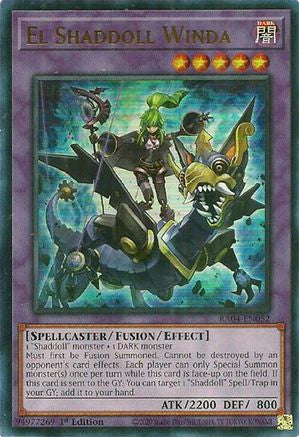El Shaddoll Winda (UR) (RA04-EN052) - Quarter Century Stampede 1st Edition Quarter Century Stampede Yugioh Single  Squirtle Squad Card Shop.