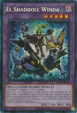 El Shaddoll Winda (Secret Rare) (RA04-EN052) - Quarter Century Stampede 1st Edition Quarter Century Stampede Yugioh Single  Squirtle Squad Card Shop.