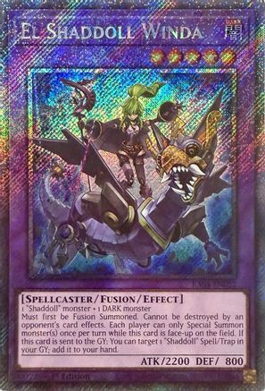 El Shaddoll Winda (Platinum Secret Rare) (RA04-EN052) - Quarter Century Stampede 1st Edition Quarter Century Stampede Yugioh Single  Squirtle Squad Card Shop.