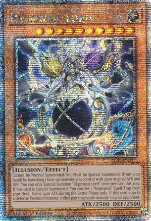 Regenesis Lord (Quarter Century Secret Rare) (ALIN-EN017) - Alliance Insight 1st Edition Alliance Insight Yugioh Single  Squirtle Squad Card Shop.