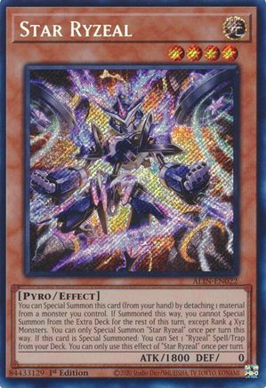 Star Ryzeal (ALIN-EN022) - Alliance Insight 1st Edition Alliance Insight Yugioh Single  Squirtle Squad Card Shop.