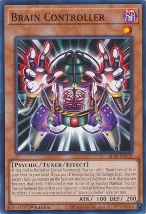 Brain Controller (ALIN-EN033) - Alliance Insight 1st Edition Alliance Insight Yugioh Single  Squirtle Squad Card Shop.