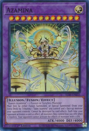 Azamina (ALIN-EN035) - Alliance Insight 1st Edition Alliance Insight Yugioh Single  Squirtle Squad Card Shop.