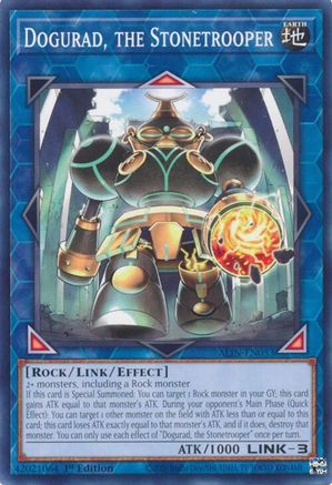 Dogurad, the Stonetrooper (ALIN-EN053) - Alliance Insight 1st Edition Alliance Insight Yugioh Single  Squirtle Squad Card Shop.