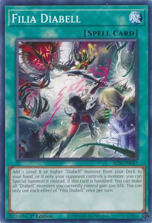 Filia Diabell (ALIN-EN057) - Alliance Insight 1st Edition Alliance Insight Yugioh Single  Squirtle Squad Card Shop.