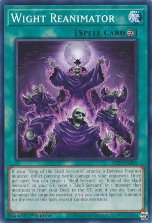Wight Reanimator (ALIN-EN065) - Alliance Insight 1st Edition Alliance Insight Yugioh Single  Squirtle Squad Card Shop.