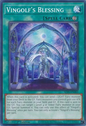 Vingolf's Blessing (ALIN-EN083) - Alliance Insight 1st Edition Alliance Insight Yugioh Single  Squirtle Squad Card Shop.