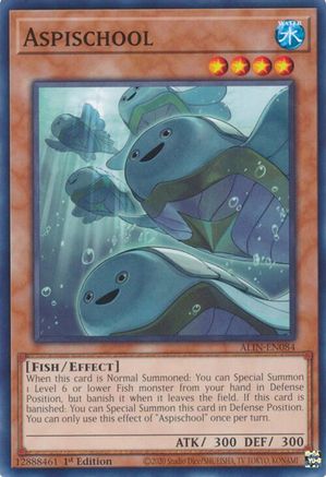 Aspischool (ALIN-EN084) - Alliance Insight 1st Edition Alliance Insight Yugioh Single  Squirtle Squad Card Shop.
