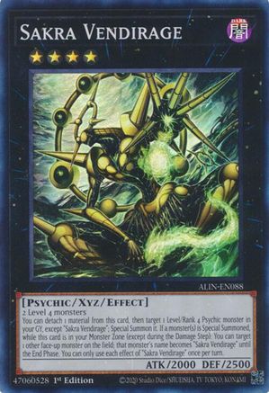 Sakra Vendirage (ALIN-EN088) - Alliance Insight 1st Edition Alliance Insight Yugioh Single  Squirtle Squad Card Shop.