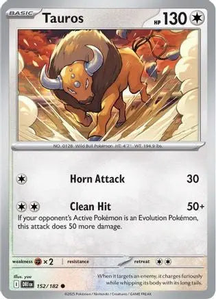 Tauros 152  SV10 Destined Rivals - Common