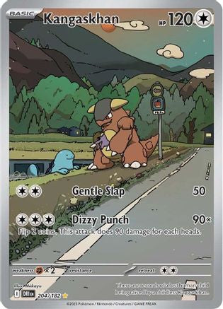 Kangaskhan 204/182  - Holofoil SV10 Destined Rivals - Illustration Rare SV10: Destined Rivals Pokemon Single  Squirtle Squad Card Shop.