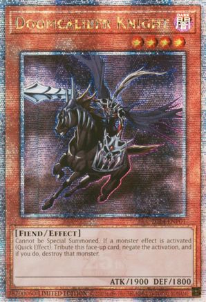 Doomcaliber Knight (2024-ENP01) - World Championship Series Limited World Championship Series Yugioh Single  Squirtle Squad Card Shop.