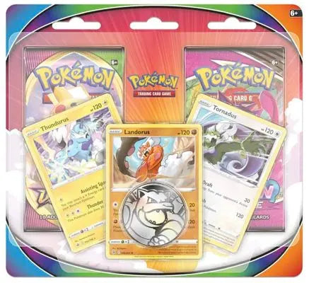2 Pack Blister [Tornadus, Thundurus & Landorus] Miscellaneous Cards & Products Pokemon Sealed  Squirtle Squad Card Shop.