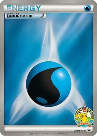 Basic Water Energy - 085/BW-P (085/BW-P) - BWP Promotional cards Holofoil BW-P Promotional cards Pokemon Japanese Single  Squirtle Squad Card Shop.