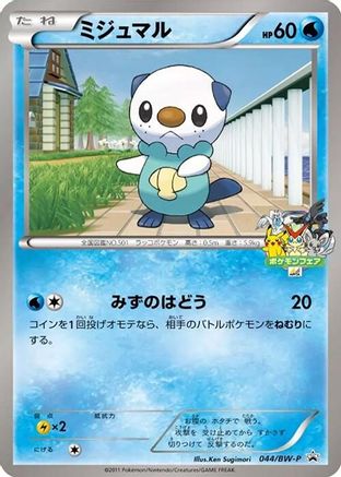 Oshawott - 044/BW-P (044/BW-P) - BWP Promotional cards BW-P Promotional cards Pokemon Japanese Single  Squirtle Squad Card Shop.