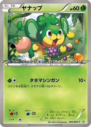 Pansage - 004/BW-P (004/BW-P) - BWP Promotional cards BW-P Promotional cards Pokemon Japanese Single  Squirtle Squad Card Shop.