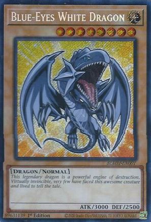 Blue-Eyes White Dragon (BLMM-EN001) - Battles of Legend: Monster Mayhem 1st Edition Battles of Legend: Monster Mayhem Yugioh Single  Squirtle Squad Card Shop.
