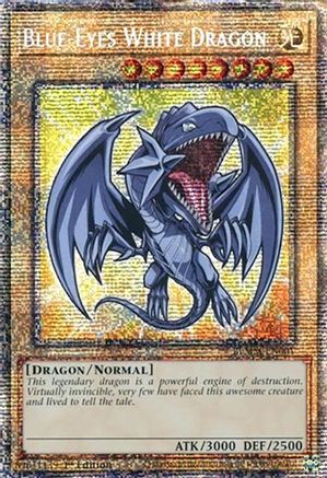 Blue-Eyes White Dragon (Starlight Rare) (BLMM-EN001) - Battles of Legend: Monster Mayhem 1st Edition Battles of Legend: Monster Mayhem Yugioh Single  Squirtle Squad Card Shop.