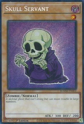 Skull Servant (BLMM-EN002) - Battles of Legend: Monster Mayhem 1st Edition Battles of Legend: Monster Mayhem Yugioh Single  Squirtle Squad Card Shop.