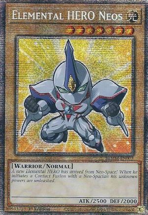 Elemental HERO Neos (Starlight Rare) (BLMM-EN003) - Battles of Legend: Monster Mayhem 1st Edition Battles of Legend: Monster Mayhem Yugioh Single  Squirtle Squad Card Shop.