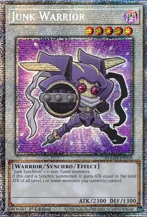 Junk Warrior (Starlight Rare) (BLMM-EN009) - Battles of Legend: Monster Mayhem 1st Edition Battles of Legend: Monster Mayhem Yugioh Single  Squirtle Squad Card Shop.
