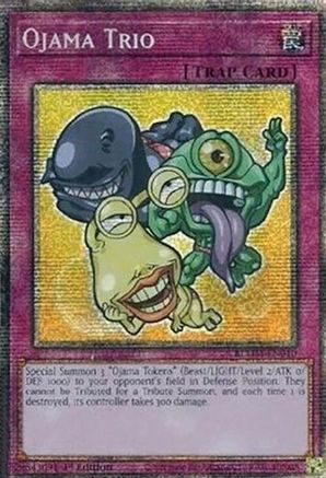 Ojama Trio (Starlight Rare) (BLMM-EN010) - Battles of Legend: Monster Mayhem 1st Edition Battles of Legend: Monster Mayhem Yugioh Single  Squirtle Squad Card Shop.